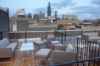 Outdoor lounge seating